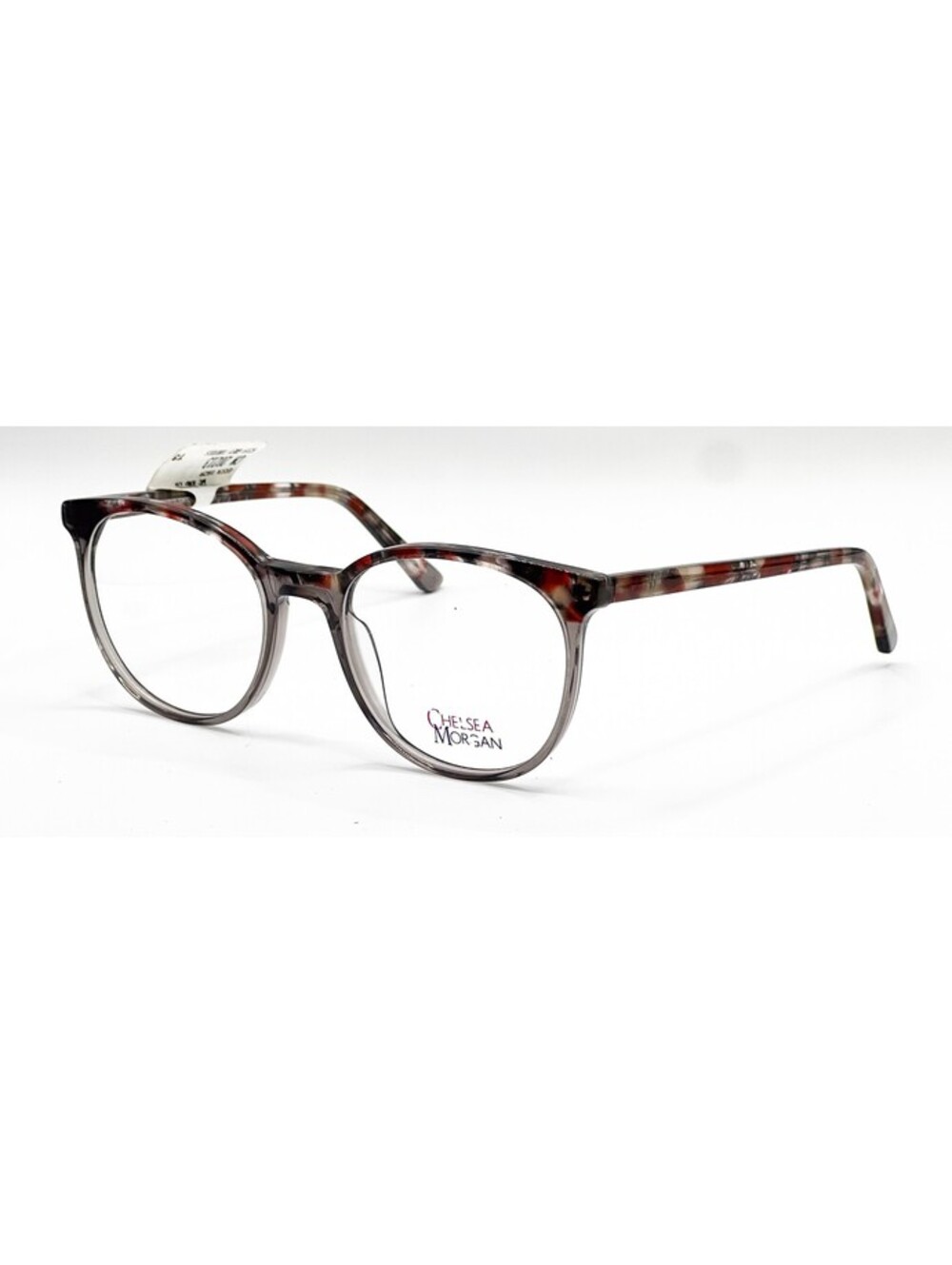 Chelsea Morgan 20213 Grey Tortoise Authentic Eyeglasses 52-19-140